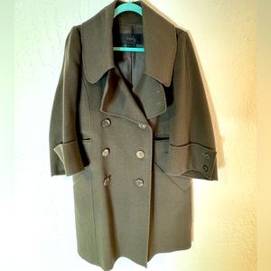 Hanüy Taupe Pea Coat